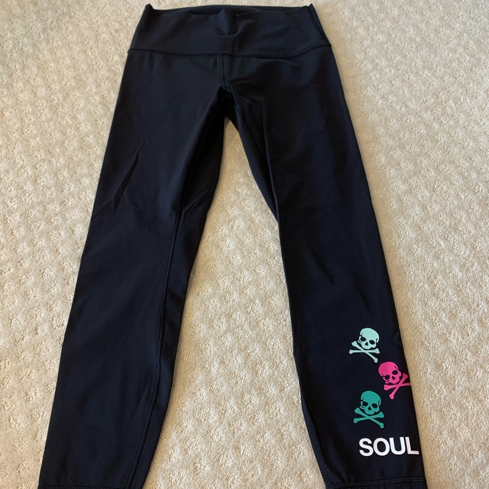 Lululemon SoulCycle Wunder Under High Rise 25” luxtream size 8